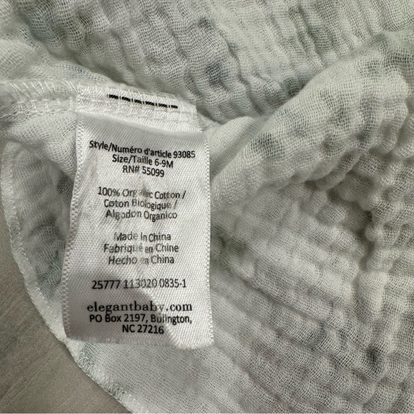 Elegant Baby | Koala Flutter Sleeve Dress And Bloomer Set | 6-9M - Picture 6 of 6